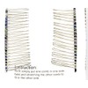 Mytoptrendz® Beaded Hair Combs Elasticated Hair Clip Double Stretchy Hair