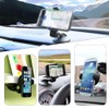 QYNuLi 360° Rotation Car Mobile Phone Cradle Car Phone Holder