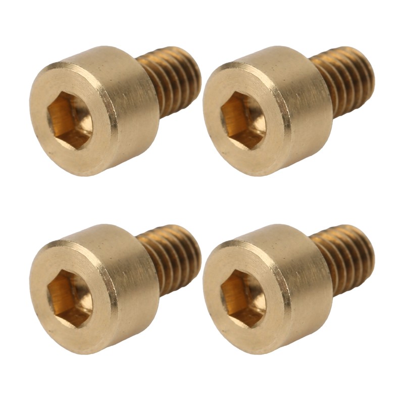 50Pcs Cap Hex Socket Screw Copper Fastener Hardware Tools Industrial