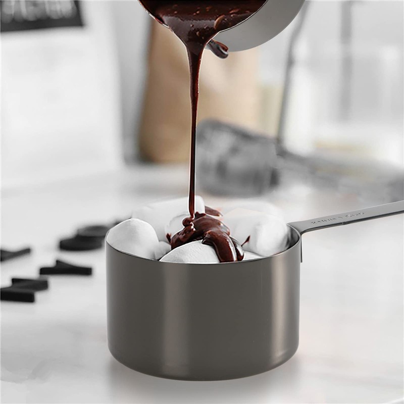16 Pcs Stainless Steel Measuring Cups and Measuring Spoons Set,