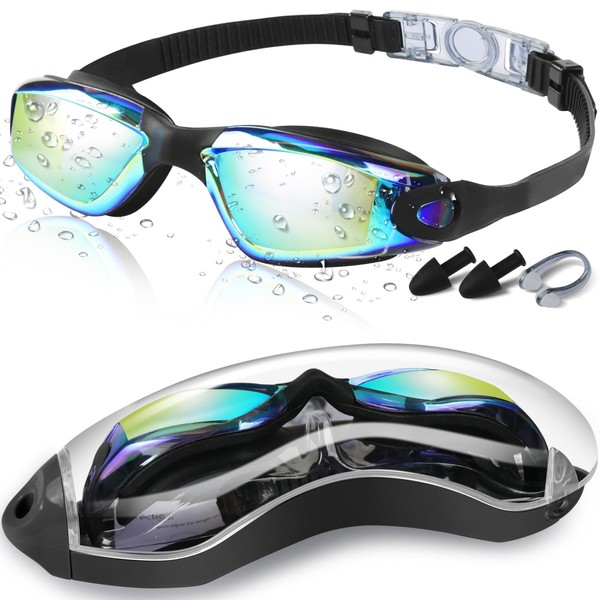 wiipara Swimming Goggles Unisex for Adults, Diving Goggles for Men