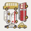 Emergency and Service Vehicle Vinyl Wall Sticker - Peel and