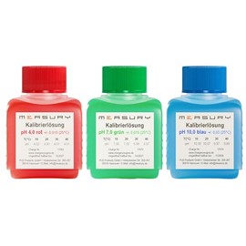 Measury pH Calibration Solution Set 4.00 + 7.00 + 10.00 (50 ml each)