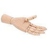 Wooden Hand Rotation Joint Professional Hand Model Various Shapes Wooden