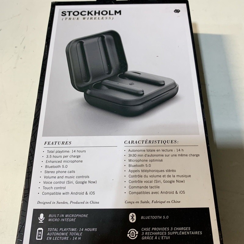 Urbanista Stockholm True Wireless Earbuds 14H Playtime Bluetooth 5.0 iOS