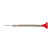 Bergeon 30081-120 Solo – Screwdriver (POM), Stainless Steel/Red)