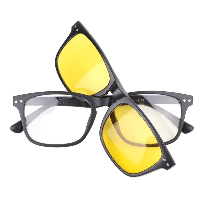 Gafas De Sol Con Clip Magnético Con 5 Clips Intercambiables