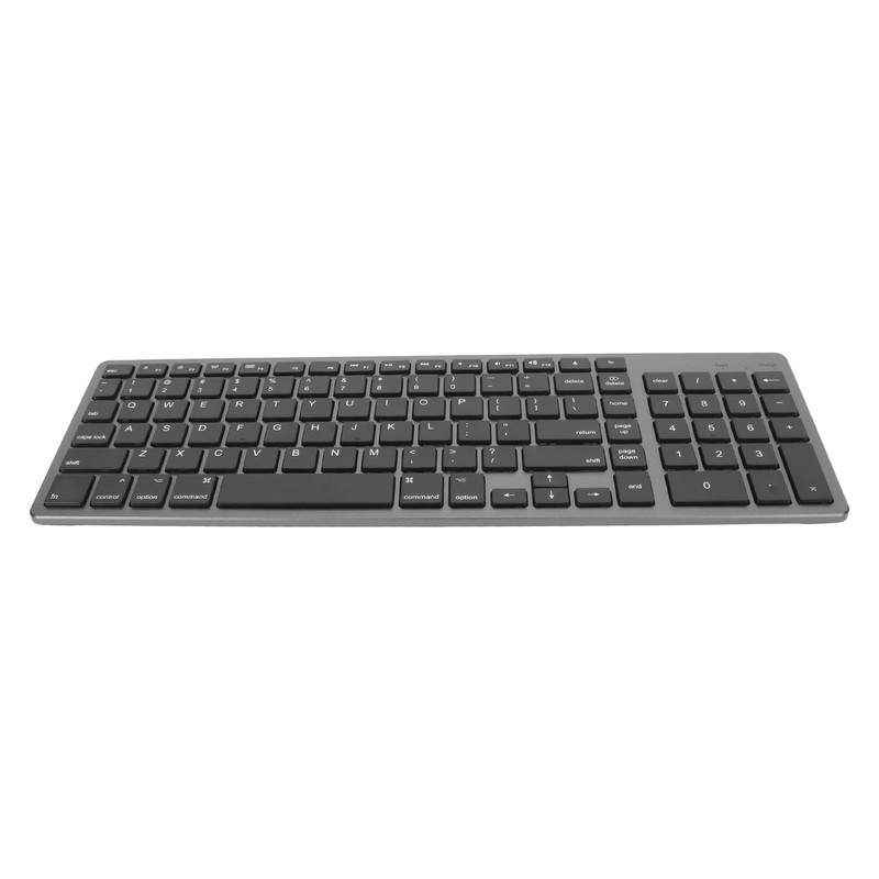 Wireless Keyboard BT3.0 102 Keys Ergonomic Scissor Switch Rechargeable Office
