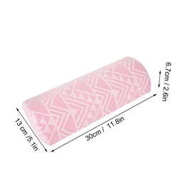 Hand Rest for Nails Tech,Arm Rest,Arm Rest for Nails,Nail Pillow, 3 Colors Optional Nail Art Pillow Cushion Soft Semicircle Manicure Hand Arm Rest Holder for Salon Beauty 30x13x6.7cm