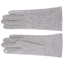EEM fine knitted glove made from soft and warm Jersey, Touchscreen