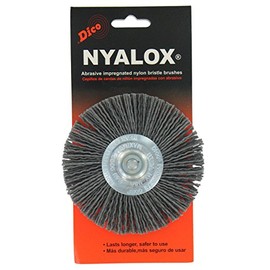 Dico 7200048 4" Medium Nyalox Wire Wheel Brush
