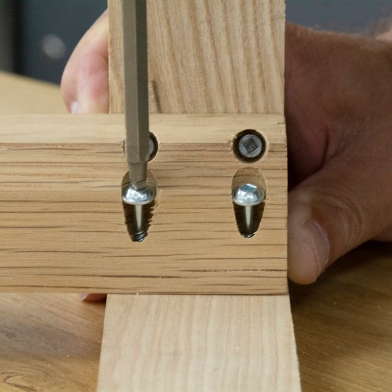 Trend Pocket Hole Screws for Hardwoods, 25mm Long, Pack of