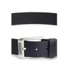 HUGO Men's Gelio-C Sz40 Leather Belt with Pin Buckle and