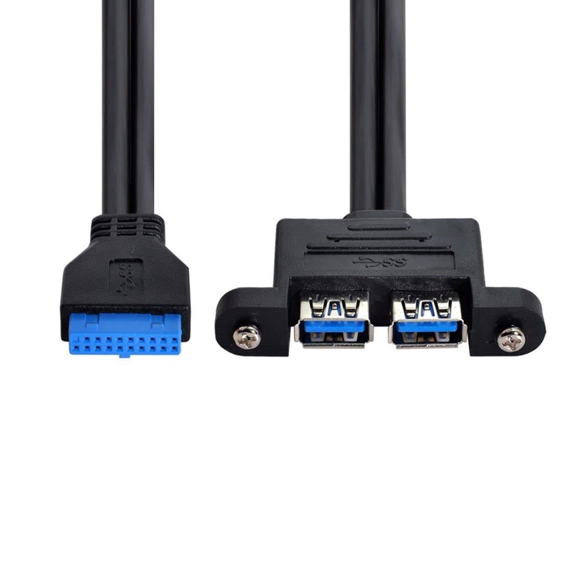 chenyang USB 3.0 Front Panel Header 19/20Pin 1 Male to