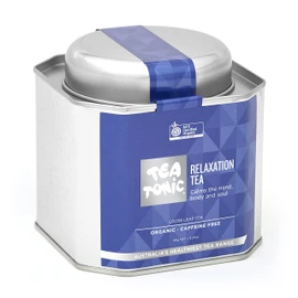 Relaxation Tea Loose Leaf Caddy Tin