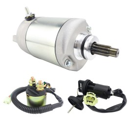 Soarider Starter & Relay & Ignition Switch for Honda 2007-2008 SporTrax 300 EX TRX300EX
