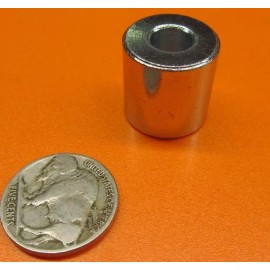 Basic Zinc Plate Steel Spacer, NO.5/16" Screw, 3/4" OD x .315" ID x 3/4" Length, 4 pc