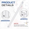 VIHOSE 24 Inch Ceiling Fan Downrod with Extension Cord 2
