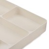 Silverware Drawer Organizer 3 in 1 Eco Friendly Plastic Multifunction