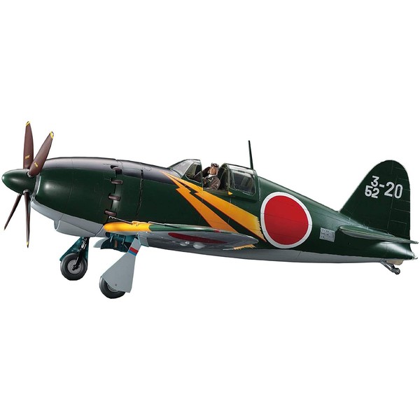 Hasegawa 1:32 Scale Mitsubishi J2M3 Raiden Jack Type 21" Model Kit