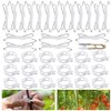 Tomato Hooks, Pack of 18 Tomato Hooks with String, Tomato