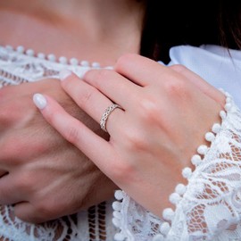 Celtic Knot Band Rings for Men and Women Sterling Silver Vintage Dainty Circle Ring Charms for Teen Boys and girls Size 7