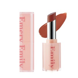 Emery Emily Moisture Lip Stick (204 Cassis) Bluish Brown Moisturizing Never Fall Cool Emery Emily