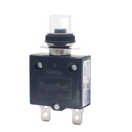 KODASW 10pcs Circuit Breaker Waterproof Dust Cover with 12mm Bottom Diameter Silicone Flat Head Caps for KUOYUH 98 88 Series Plastic