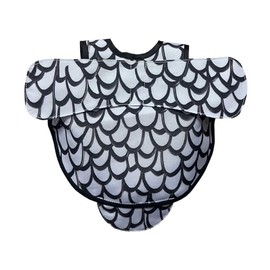 Chicken Saddle for hens, Extended Shoulder Protection, Adjustable Shoulder Straps, Breathable and Anti Pecking Apron for hens, Durable Back Protector for Laying hens (White)