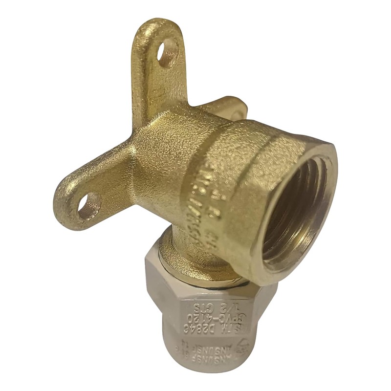 XFITTING 10-PACK Transition Drop Ear Elbow, 1/2" CPVC x 1/2"