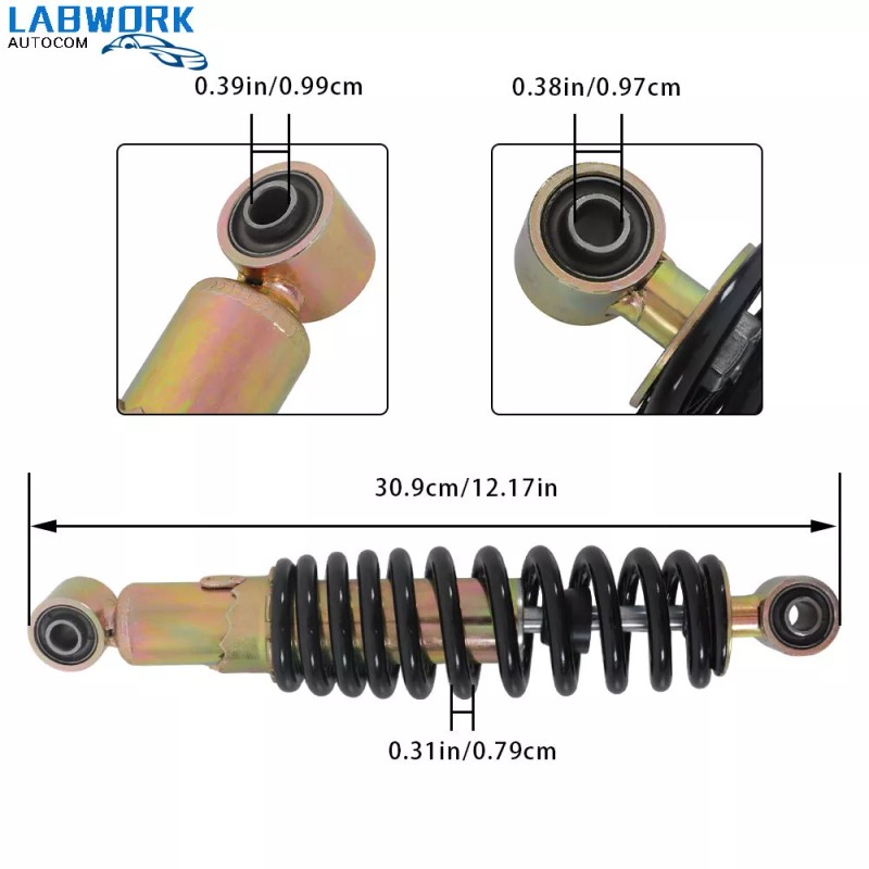 labworkautocom For Yamaha PW 80 BW 80 TTR90 TTR110 Rear