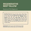 FOND Regenerative Grass-fed Beef Tallow (14 Ounce (Pack of 1),