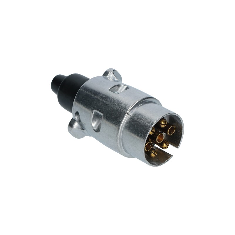 Carpoint 7-pin metal connector, for car, trailer, caravan, bicycle carrier,