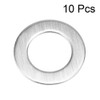 sourcing map 10 Pcs 11mm x 18mm x 0.8mm 304