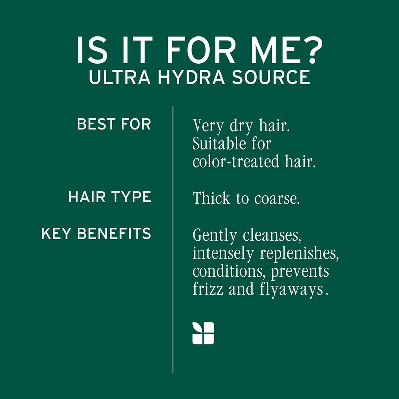 Biolage Shampoo Ultra Hydrasource Con aloe, aceite de albaricoque y