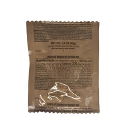 6 Pack MRE Desserts (Chocolate Banana Nut Dessert Bar)