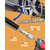 7 Spline Lug Nut Key, 1/2" Drive Impact Socket Fit