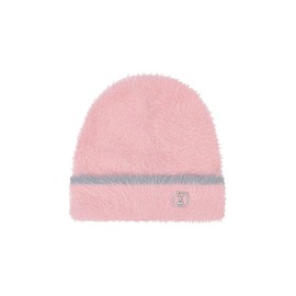 VARZAR VA Square Stud Angora Beanie, 4 Colors, Unisex, Korean Brand, Hat, UV Protection, Deep, Small Face Effect, SNS Topic, Celebrity Wear, Pink, Free size