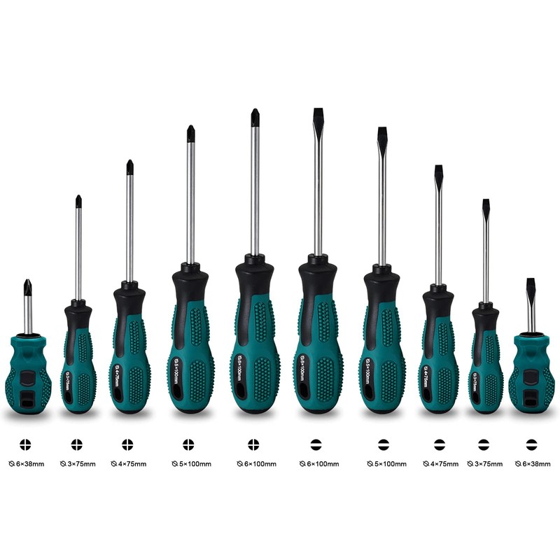 10pcs Screwdriver Set 10pcs Screwdriver Set Magnetic Screwdriver with 5