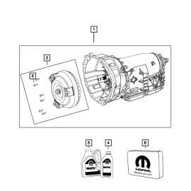 Mopar OEM Mopar ATF+4 Automatic Transmission Fluid (68218057AC) X1 Quart