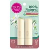 EOS 2 Piece Organic Lip Balm Stick, Vanilla Bean, 0.28