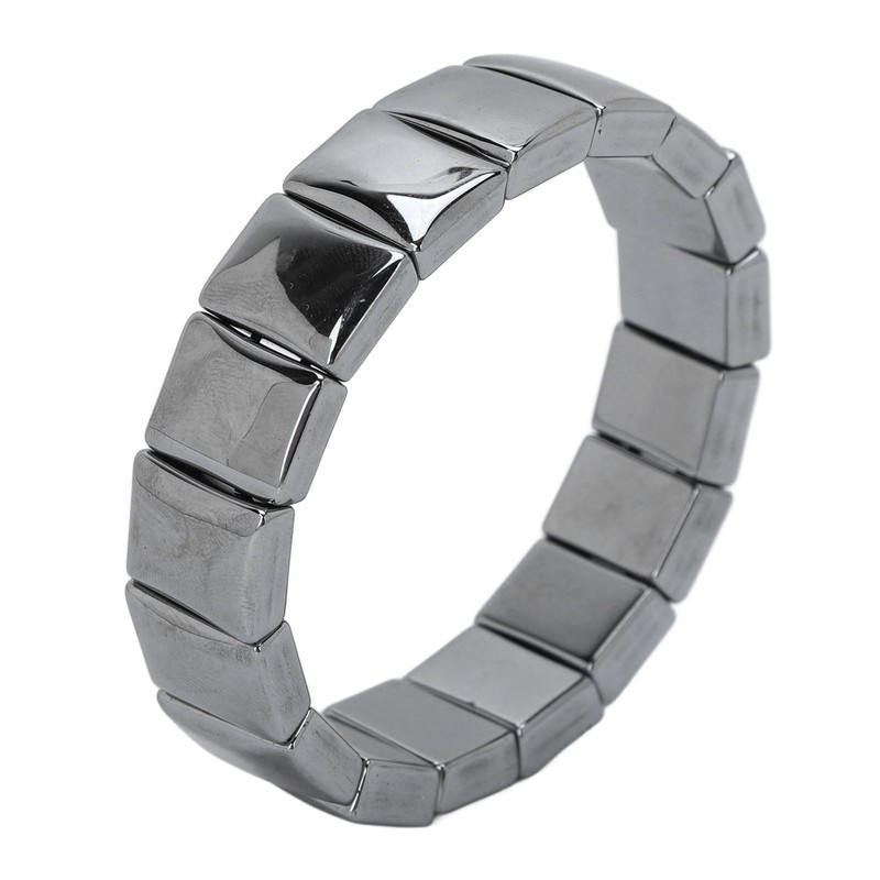 Terahertz Bracelet Rectangle Beads Enhance Physical Fitness Terahertz Healing Stone