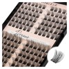 WINKGIGGLE Lash Clusters DIY Eyelash Extensions Mega Volume, Individual Wispy