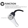 Motorcycle Handlebar Switch ATV Bike 12V LED Headlight Fog Light