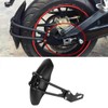 Kuuleyn Motorcycle Rear Mudguard, Stainless Steel Fender Rear Cover Back