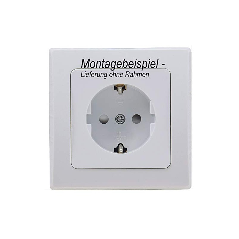 Delphi Flush-Mounted Socket with Touch Protection 250 V / 16