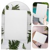 Operitacx 2pcs Double-Sided Dry Erase Memo Board Portable Tabletop Writing
