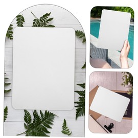 Operitacx 2pcs Double-Sided Dry Erase Memo Board Portable Tabletop Writing Board for Home Office and School Smooth Erasable Daily Planner