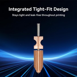 for Flashforge AD5X Nozzle, Tungsten Carbide 3D Printer extruder hotend, Compatible with Flashforge AD5X 3D Printer, High Wear-Resistant Hotend Nozzle Replacement Parts (0.4mm)