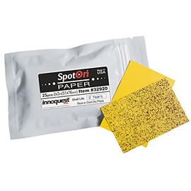 SpotOn 2" x 3" Water Sensitive Paper for Assessing Sprayer Coverage and Spray Uniformity